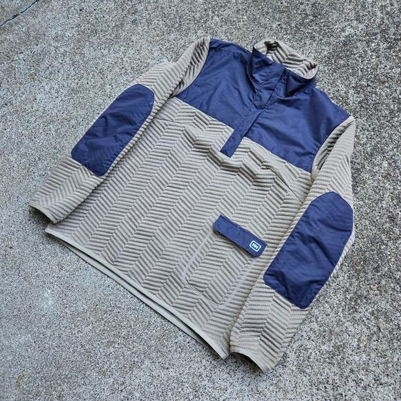 Vtg Y2k HELLY HANSEN HH Logo Colorblock Outdoors Techwear Ribbed Shell Jacket Sm - Picture 2 of 7